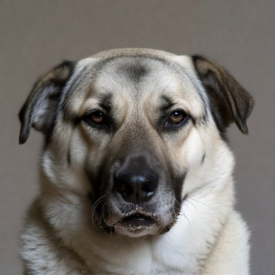 Close-up of Kangal dog face