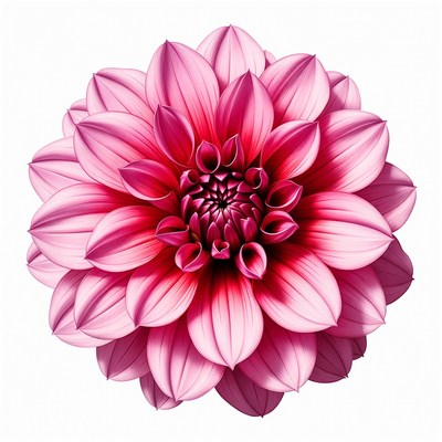 Pink Dahlia Flower