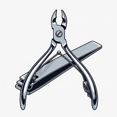 Nail Clippers Illustration