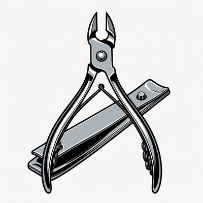Nail Clippers Illustration