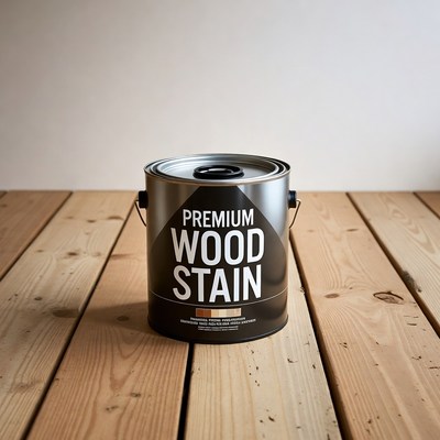 Premium Wood Stain Can