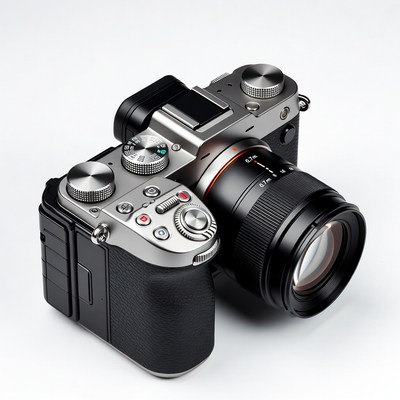 Sony Alpha Mirrorless Camera with Lens