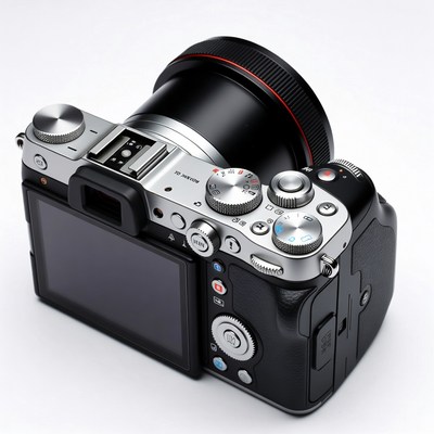 Fujifilm X-T4 Mirrorless Camera Rear View