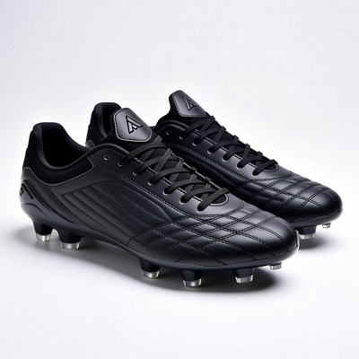 Black Rugby Cleats Pair