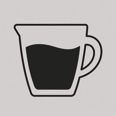 Measuring Cup with Water