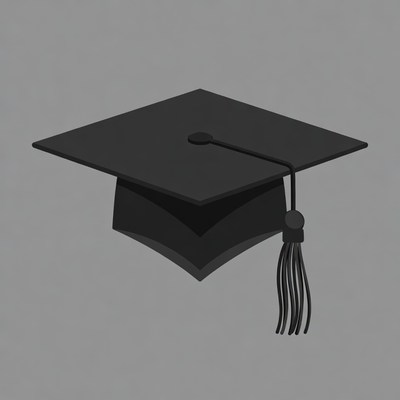Black Graduation Cap Tassel