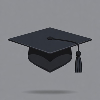 Heart-Shaped Graduation Cap