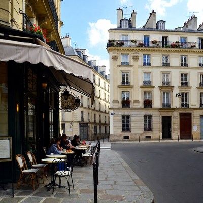 Paris Cafe Terrace Outdoor Seating