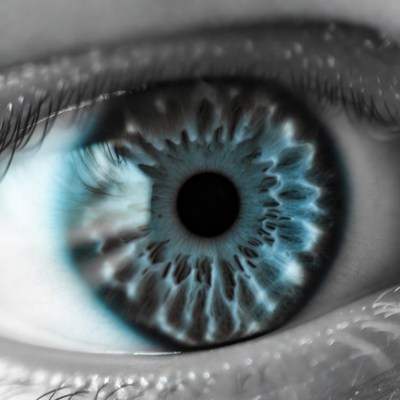 Close-up Blue Human Eye