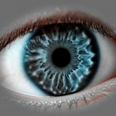 Close-up Blue Human Eye