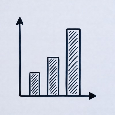 Bar Chart Graph Illustration