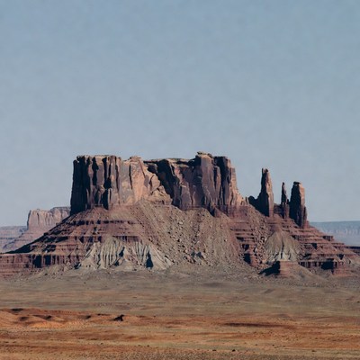 Monument Valley sandstone buttes