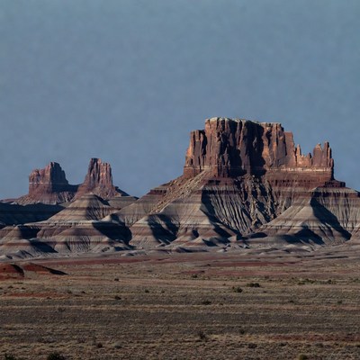 Monument Valley Sandstone Buttes Landscape