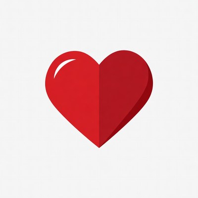 Red heart icon