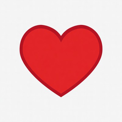 Red heart icon
