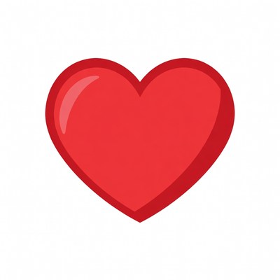 Red heart illustration
