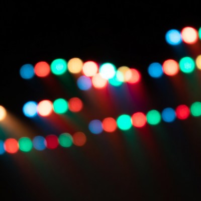 Colorful Bokeh Lights Background