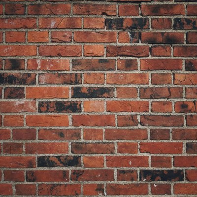 Rustic Red Brick Wall Texture
