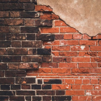 Peeling Brick Wall Texture