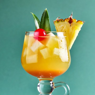 Pineapple Garnish Tropical Drink