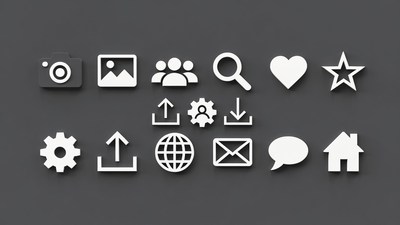Social Media Icons Set