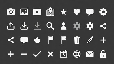 Social Media Icons Set