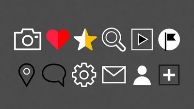 Social Media Icons Set