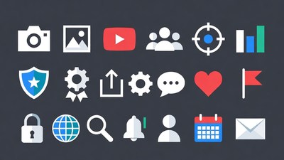 Social Media Icons Set
