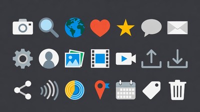 Social Media Icons Set