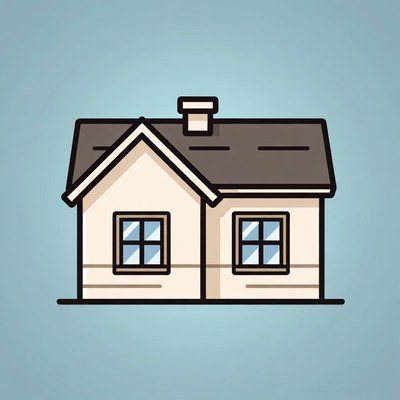 Simple house illustration