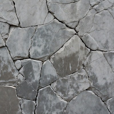 Gray Cracked Stone Wall Texture