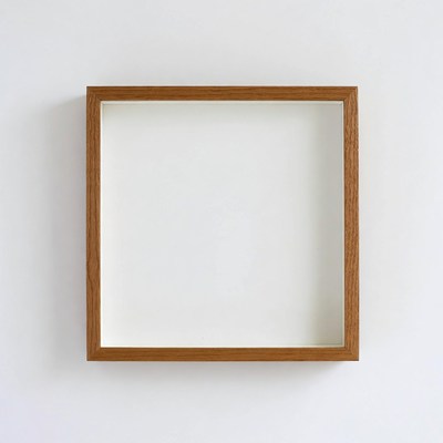 Empty Wooden Picture Frame