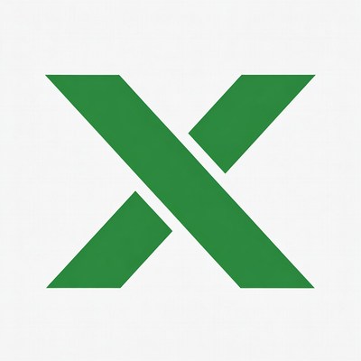 Green X Symbol