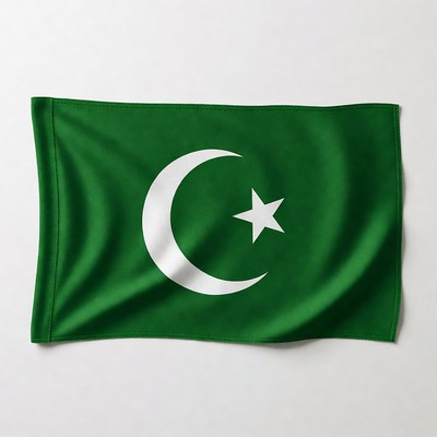 Pakistan Flag Waving