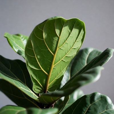 Fiddle Leaf Fig Leaves