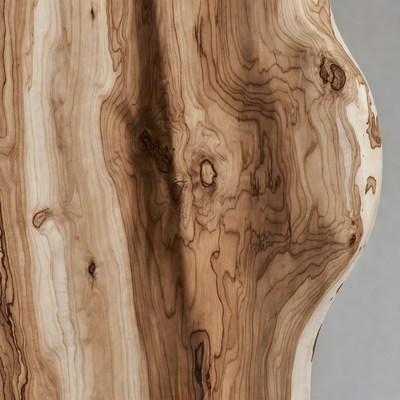 Closeup Olive Wood Slab Texture