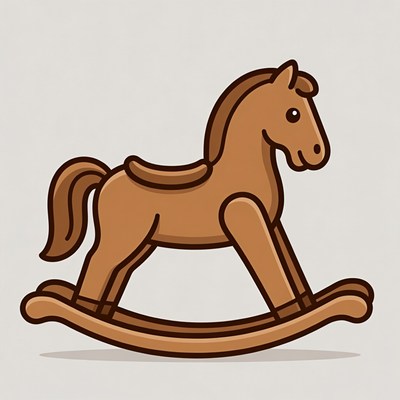 Rocking Horse Illustration
