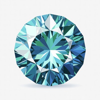 Blue Diamond Gemstone