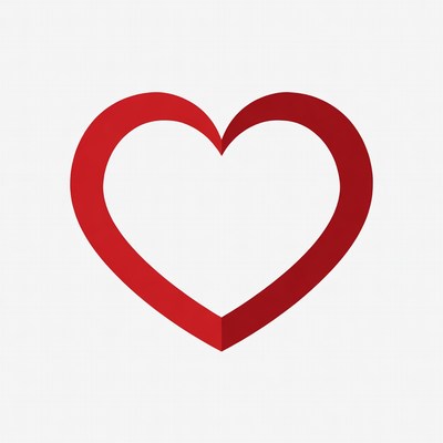 Red heart illustration