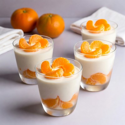 Mandarin Orange Yogurt Parfaits