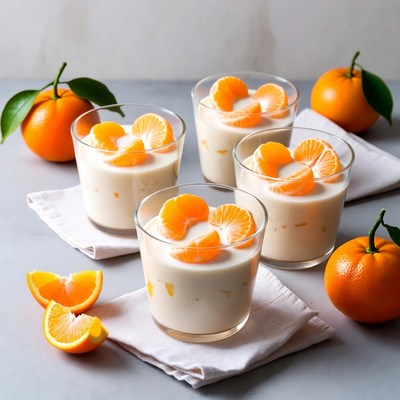 Mandarin Orange Yogurt Parfaits