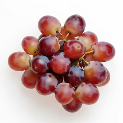 Bunch of red grapes