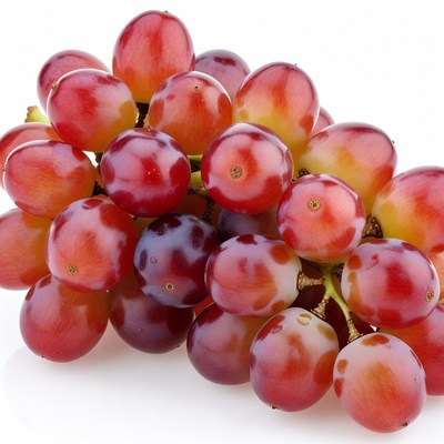 Bunch of Red Grapes