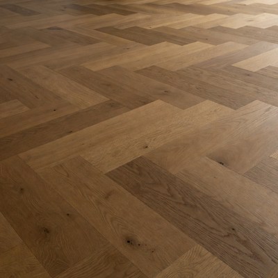 Herringbone Oak Wood Floor