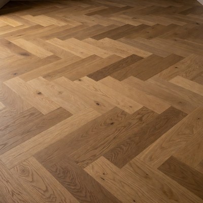 Herringbone Oak Wood Floor