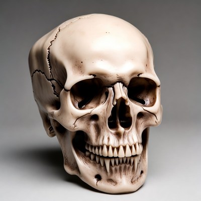 Realistic Human Skull