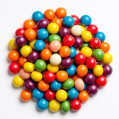 Colorful Candy Balls Pile