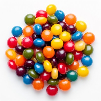 Colorful Jelly Beans Pile