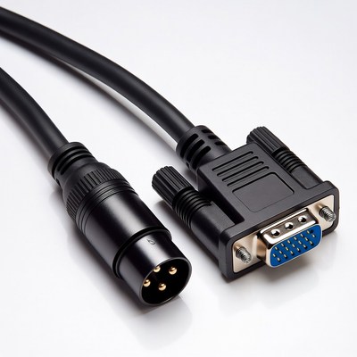XLR to VGA Cable