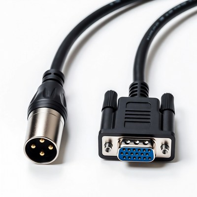 XLR to VGA Cable Connectors